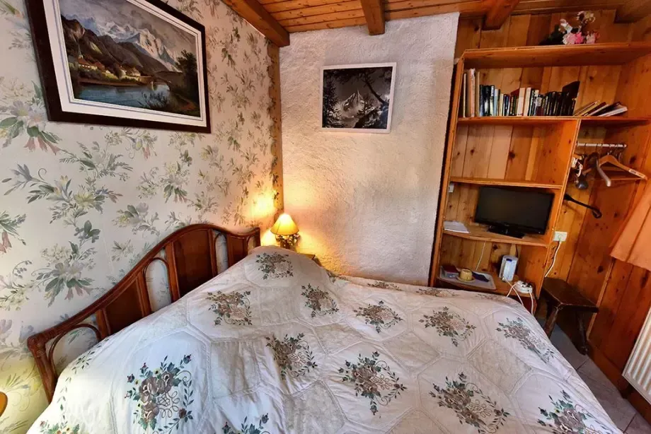 Chambre double près de Chamonix Chalet à l'Orée du bowebp