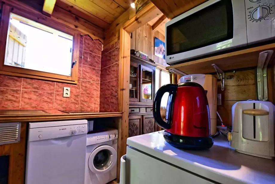 Cuisine appartement Les Roses 4 personnes à Chamonixwebp