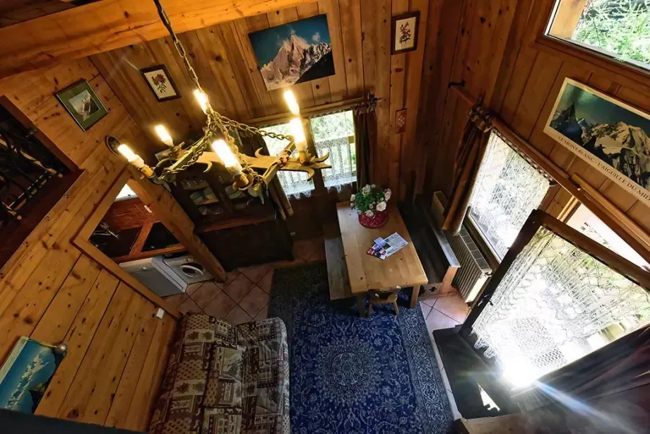 Salon appartement Les Roses 4 personnes à Chamonixwebp